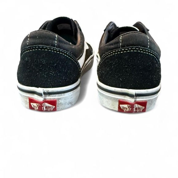 VANS OLD‎ SKOOL SKATER SHOES UNISEX BLACK WHITE LADIES 7 - Picture 4 of 7